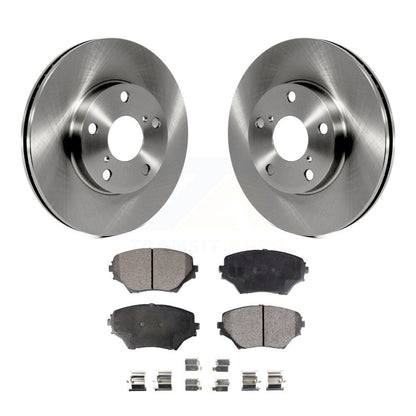 Kit de disques de frein à disque avant et plaquettes semi-métalliques pour Toyota RAV4 K8F-100348