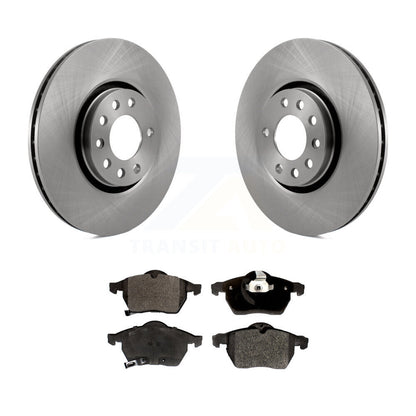 Kit de disques de frein à disque avant et plaquettes semi-métalliques pour Saab 9-3 9-5 K8F-100354