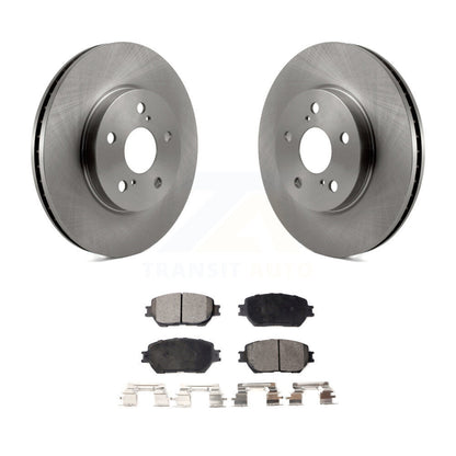 Kit de disques de frein à disque avant et plaquettes semi-métalliques pour Toyota Camry K8F-100362