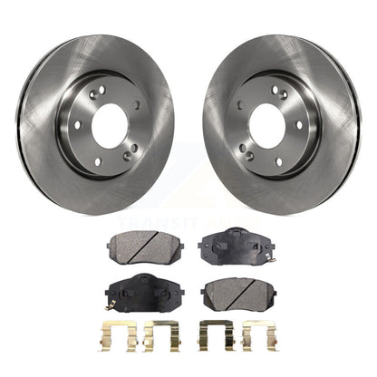 Kit de disques de frein à disque avant et plaquettes semi-métalliques pour Kia Rondo 2010-2012
