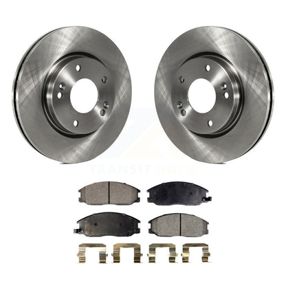 Kit de disques de frein à disque avant et plaquettes semi-métalliques pour Hyundai Santa Fe