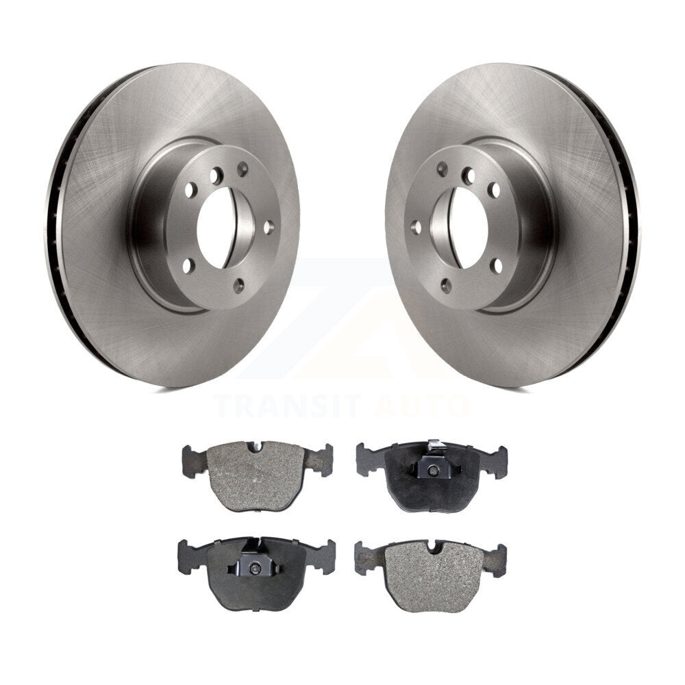 Kit de disques de frein à disque avant et plaquettes semi-métalliques pour BMW 530i 540i K8F-100373