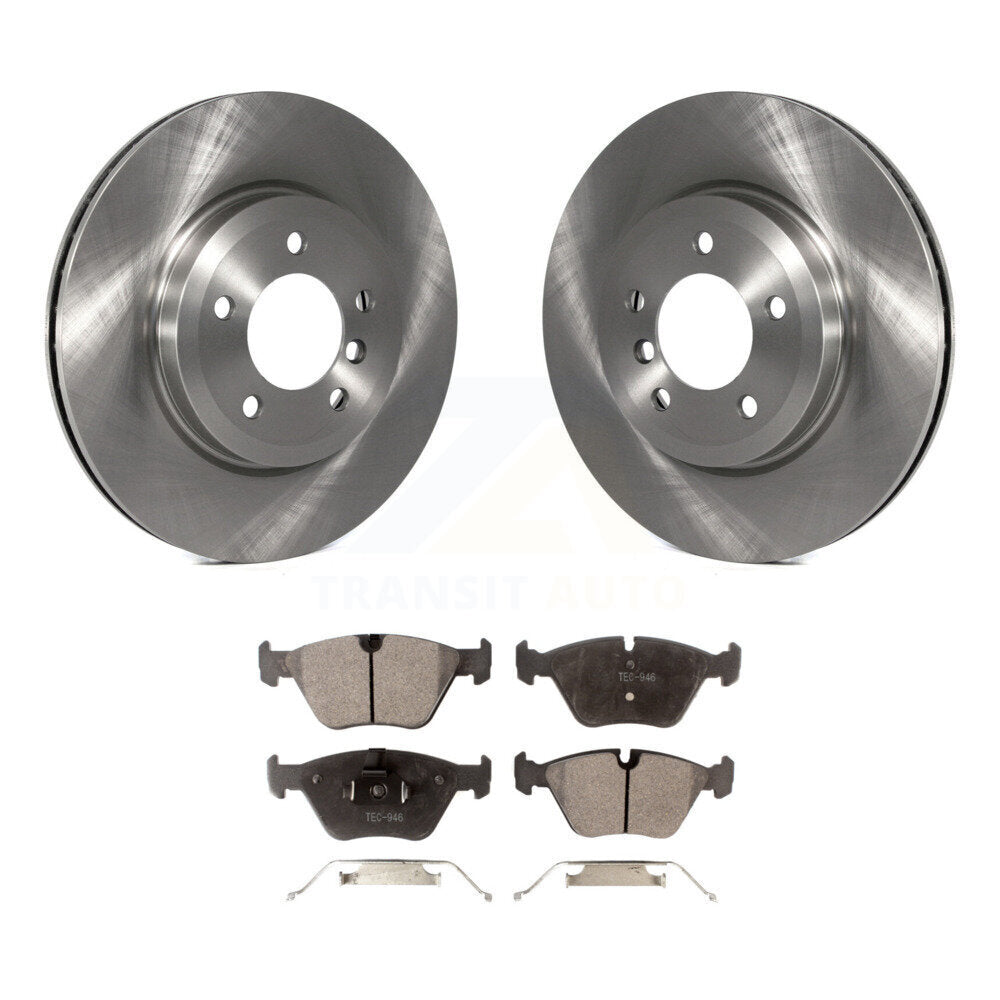 Kit de rotors de frein à disque avant et plaquettes semi-métalliques pour BMW 330Ci Z4 330i 330xi