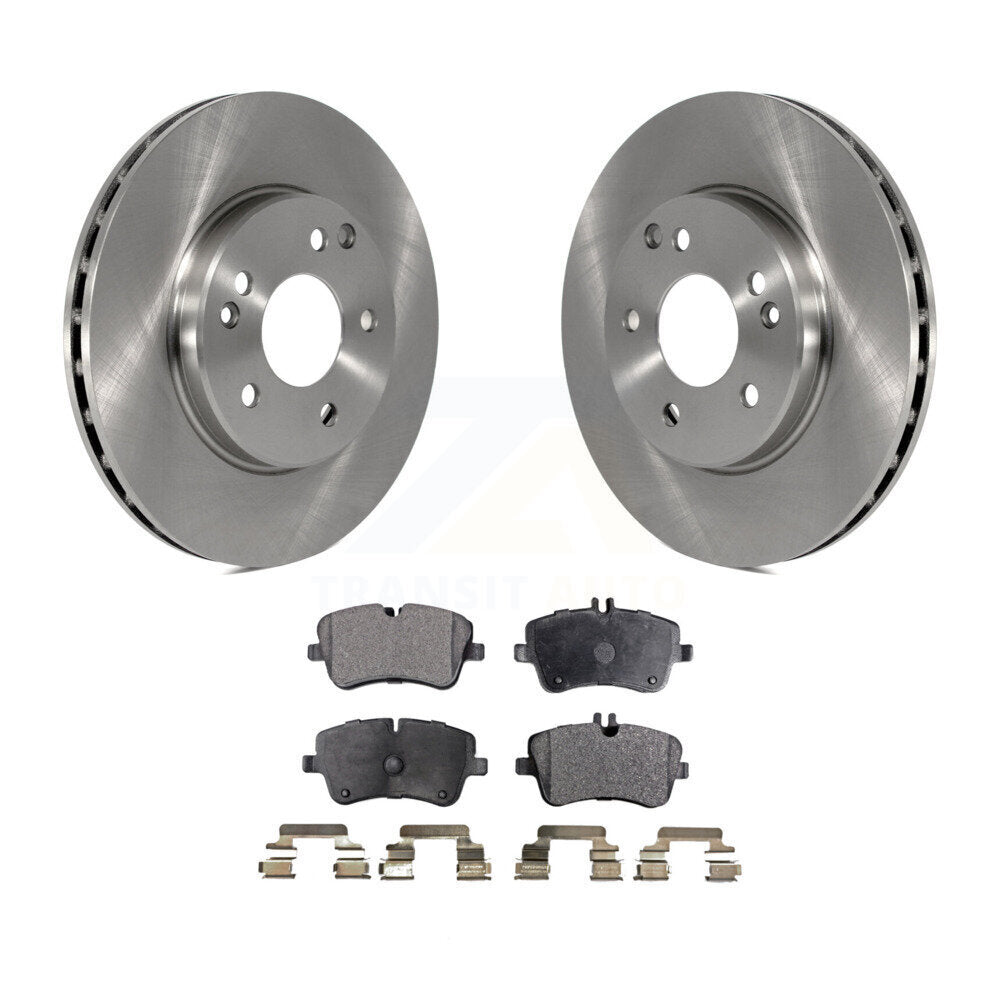 Kit de disques de frein à disque avant et plaquettes semi-métalliques pour Mercedes-Benz C230 C240