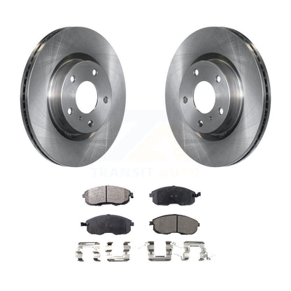 Kit de disques de frein à disque avant et plaquettes semi-métalliques pour INFINITI G35 Nissan 350Z