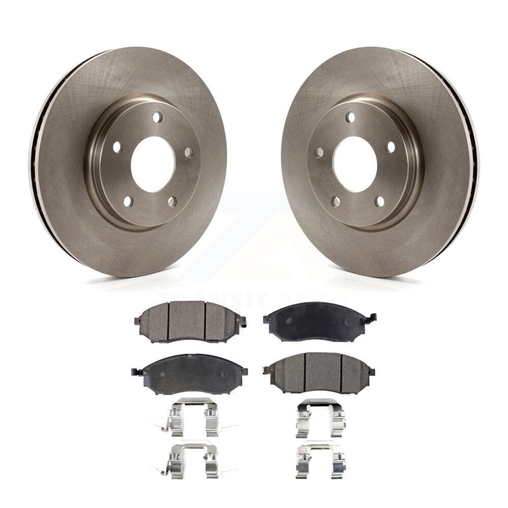 Kit de disques de frein à disque avant et plaquettes semi-métalliques pour INFINITI Q45 M45