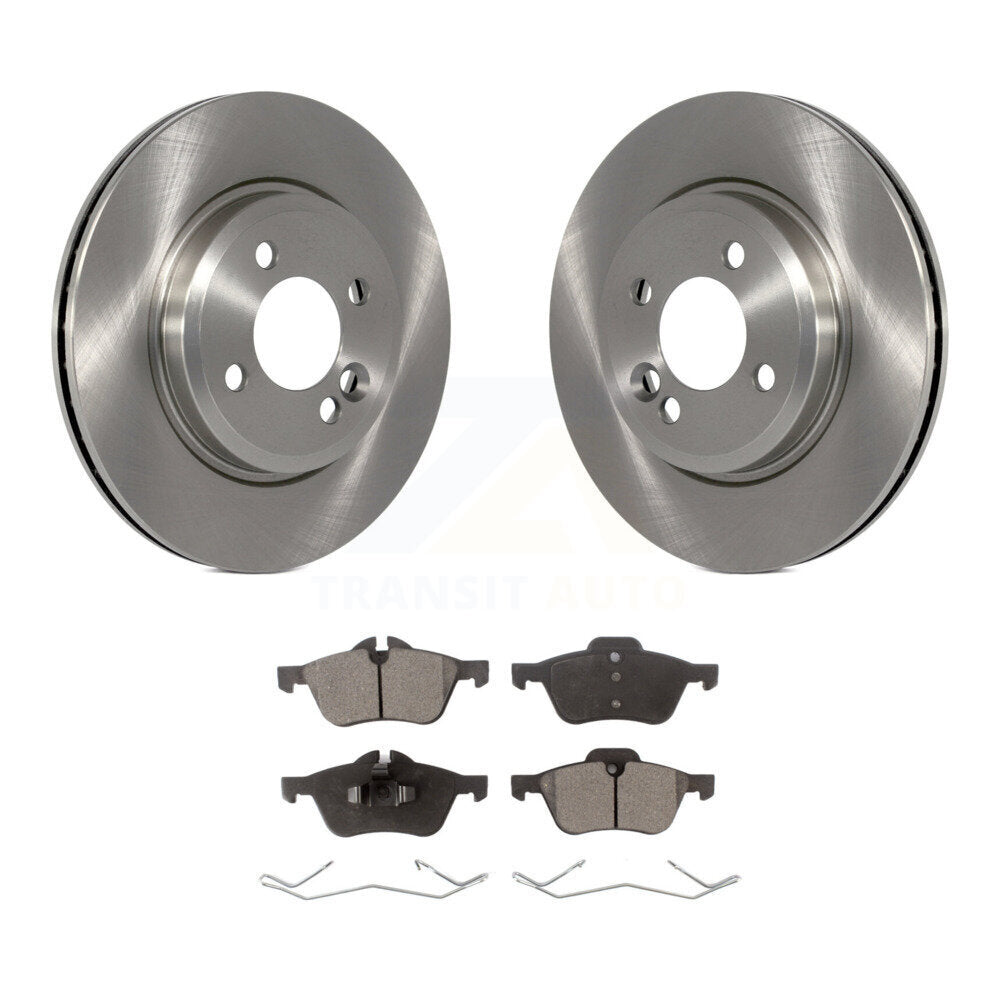 Kit de disques de frein à disque avant et plaquettes semi-métalliques pour Mini Cooper K8F-100388