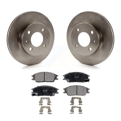 Kit de disques de frein à disque avant et plaquettes semi-métalliques pour Hyundai Accent 2000-2005