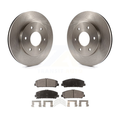 Kit de disques de frein à disque avant et plaquettes semi-métalliques pour INFINITI QX56 K8F-100394
