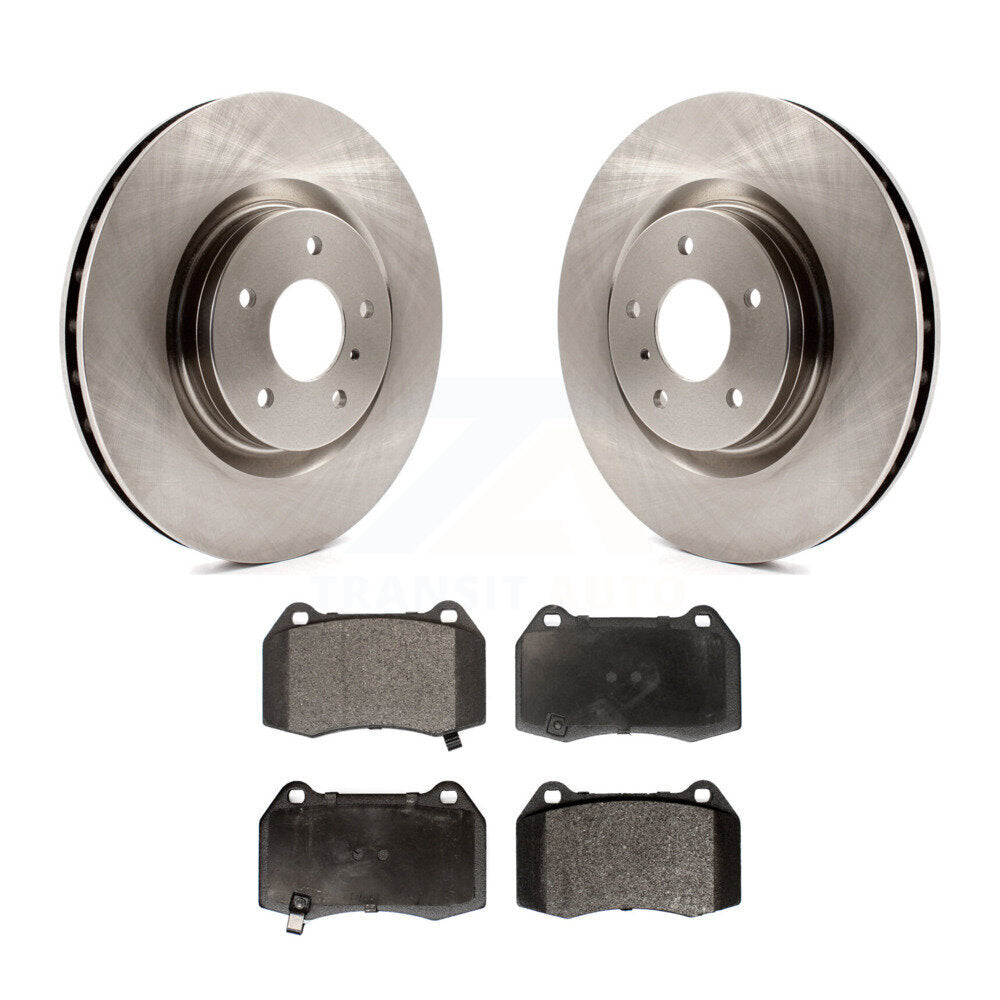 Kit de disques de frein à disque avant et plaquettes semi-métalliques pour Nissan 350Z INFINITI G35