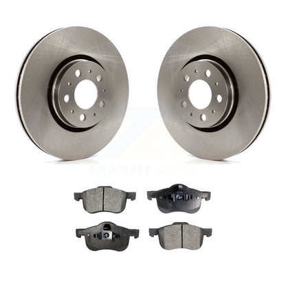 Kit de disques de frein à disque avant et plaquettes semi-métalliques pour Volvo S60 K8F-100403