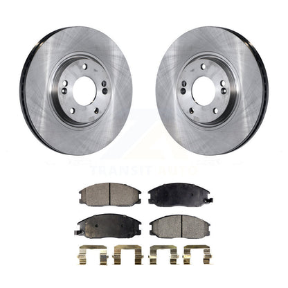 Kit de rotors de frein à disque avant et plaquettes semi-métalliques pour Kia Amanti Hyundai XG350