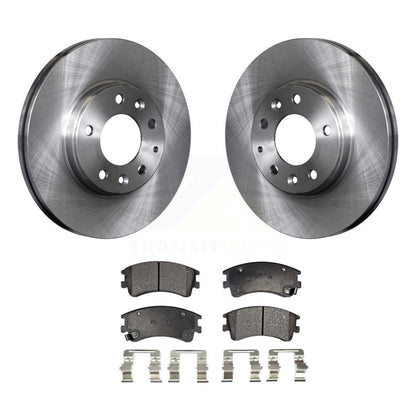 Kit de disques de frein à disque avant et plaquettes semi-métalliques pour Mazda 6 2003-2005