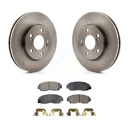 Kit de disques de frein à disque avant et plaquettes semi-métalliques pour Honda Odyssey 2005-2010