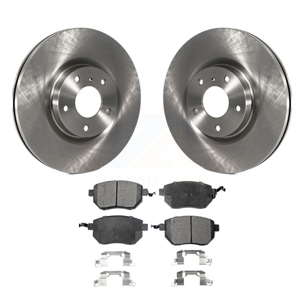 Kit de rotor de frein à disque avant et de plaquettes semi-métalliques pour Nissan Murano Altima Maxim