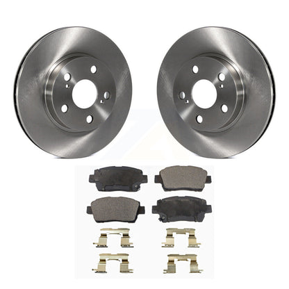 Kit de disques de frein à disque avant et plaquettes semi-métalliques pour Toyota Prius 2004-2009