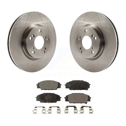 Kit de disques de frein à disque avant et plaquettes semi-métalliques pour Honda Civic Acura CSX RS