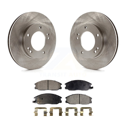 Kit de disques de frein à disque avant et plaquettes semi-métalliques pour Kia Sorento 2003-2006