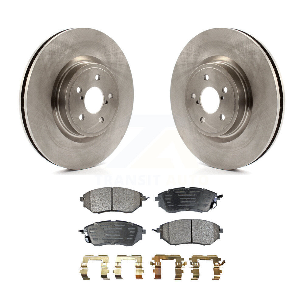 Kit de plaquettes semi-métalliques de Rotors de frein à disque avant pour Subaru Forester Outback Legac