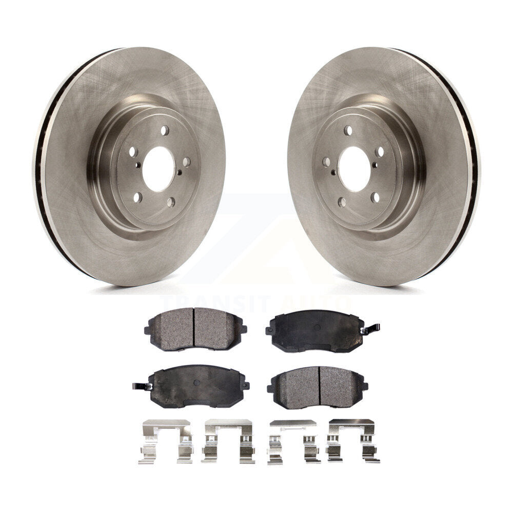 Kit de disques de frein à disque avant et plaquettes semi-métalliques pour Subaru Legacy K8F-100428