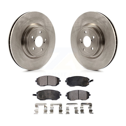 Kit de disques de frein à disque avant et plaquettes semi-métalliques pour Subaru Legacy K8F-100428
