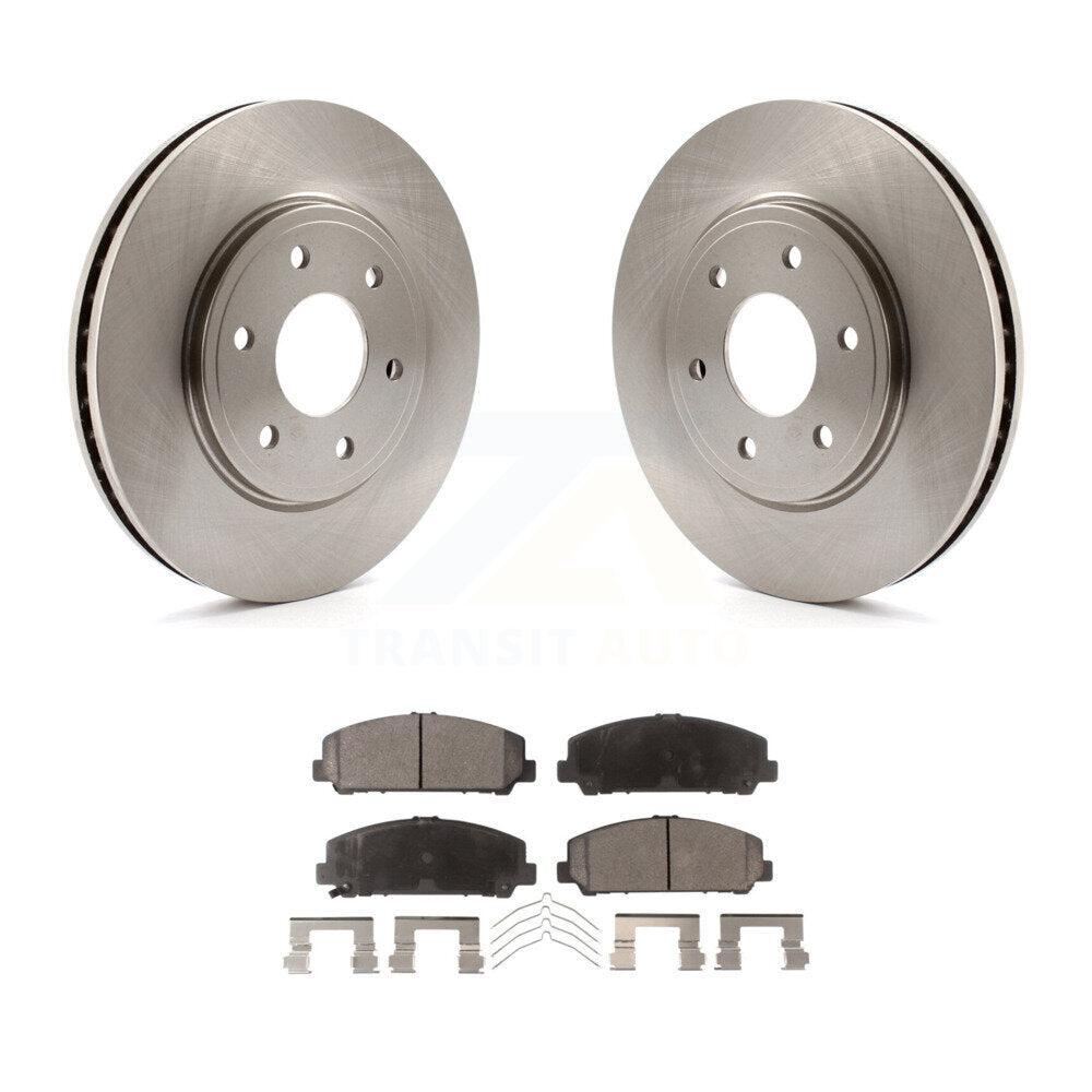 Kit de disques de frein à disque avant et plaquettes semi-métalliques pour Suzuki Equator K8F-10043
