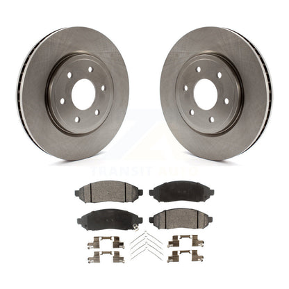 Rotors de frein avant et Kit de plaquettes semi-métalliques pour Nissan Frontier Pathfinder Xterr