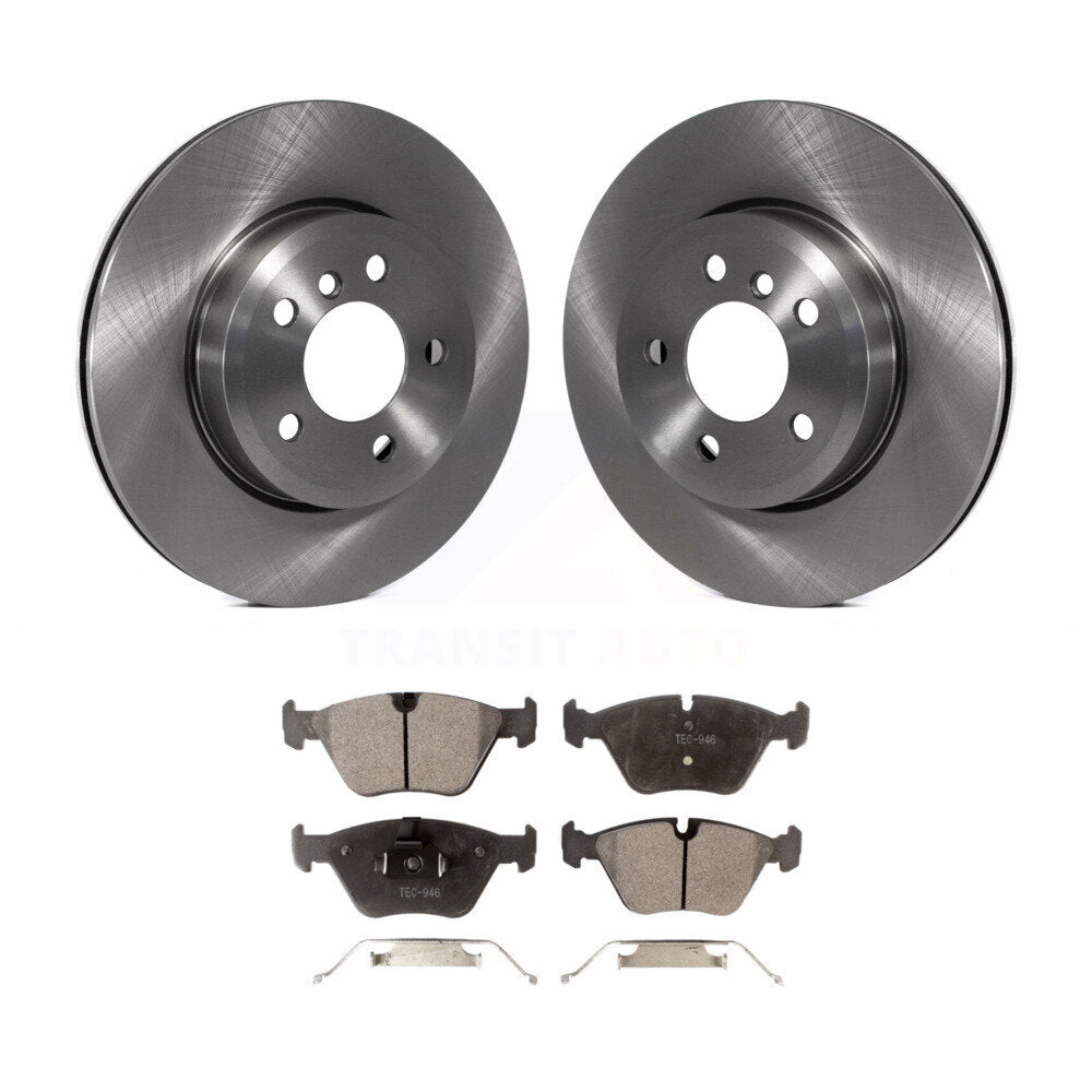 Kit de disques de frein à disque avant et plaquettes semi-métalliques pour BMW X3 2004-2010