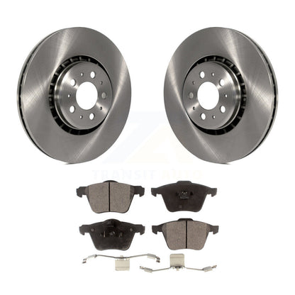 Kit de disques de frein à disque avant et plaquettes semi-métalliques pour Volvo XC90 K8F-100442