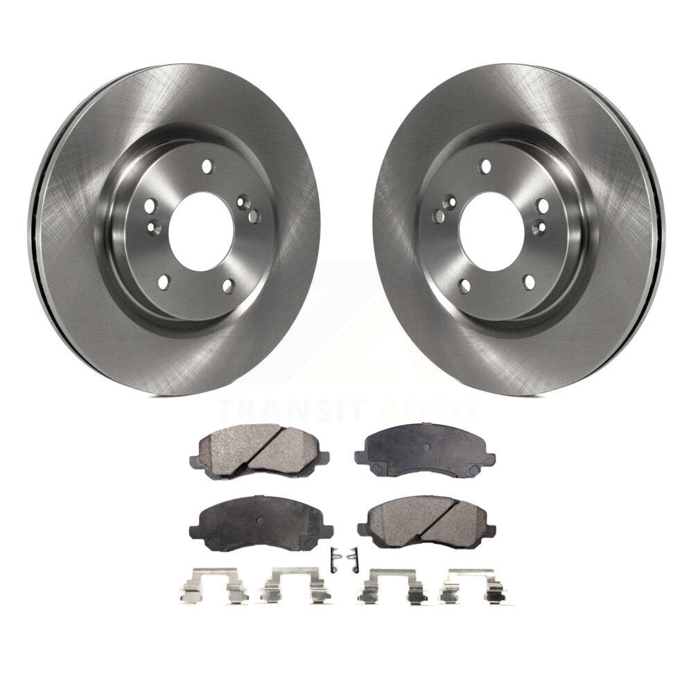 Kit de rotors de frein à disque avant et plaquettes semi-métalliques pour Mitsubishi Eclipse Galan