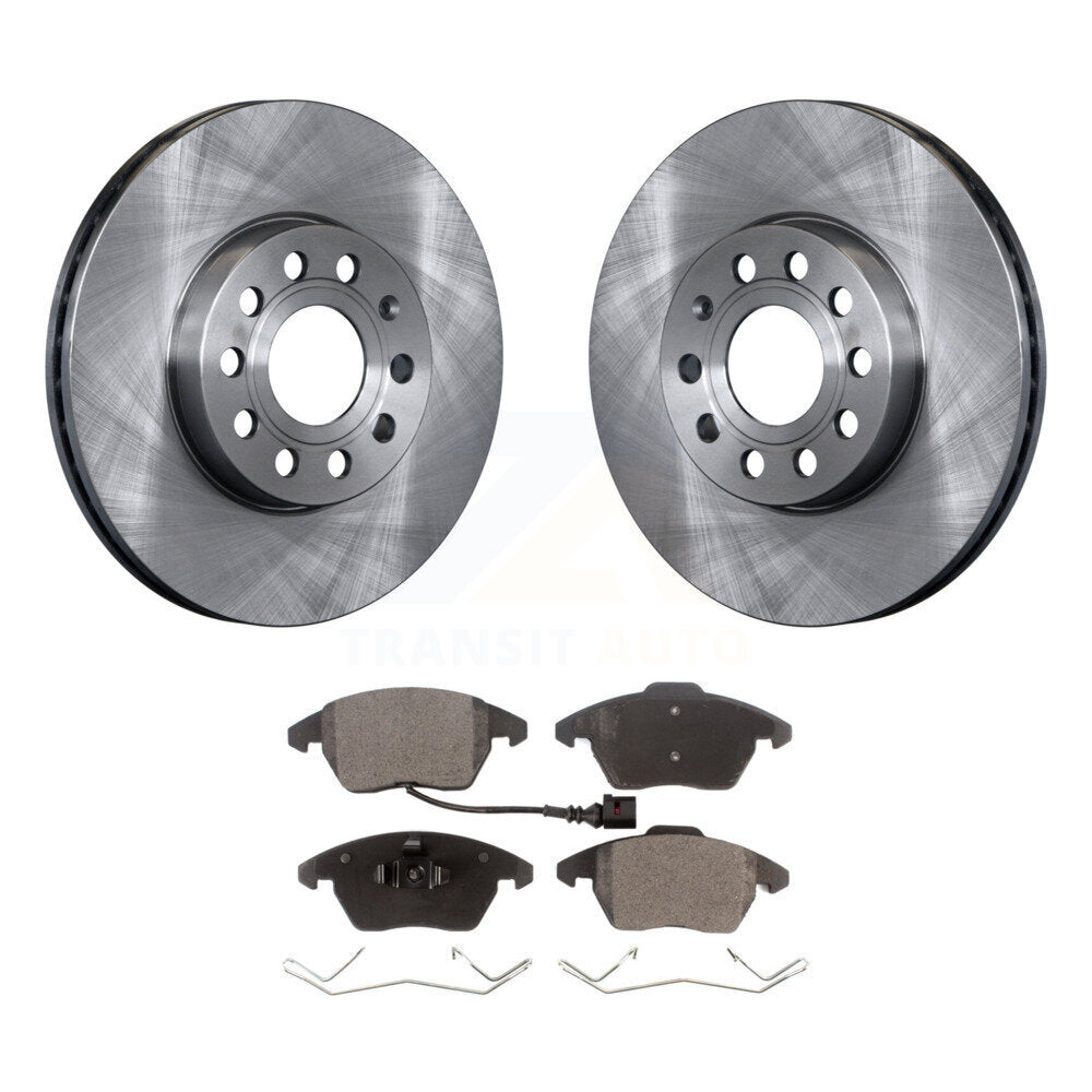 Kit de plaquettes de frein semi-métalliques pour Rotors de frein avant, pour Volkswagen Jetta Golf Beetle Rabbi