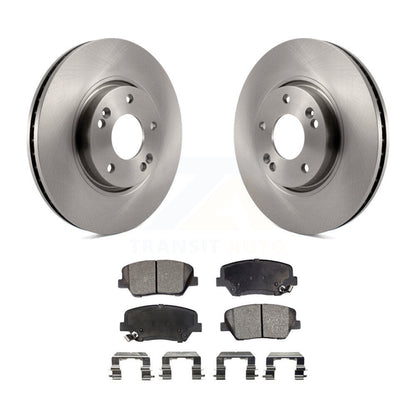 Kit de disques de frein à disque avant et plaquettes semi-métalliques pour Kia Rondo 2014-2017