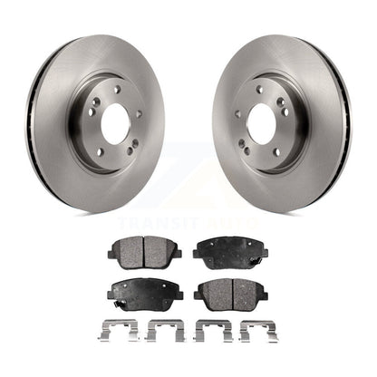 Kit de rotors de frein à disque avant et plaquettes semi-métalliques pour Hyundai Sonata Kia Optim