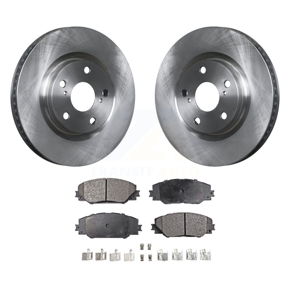 Kit de rotor de frein avant et de plaquettes semi-métalliques pour Toyota RAV4 Matrix Pontiac Vibe i