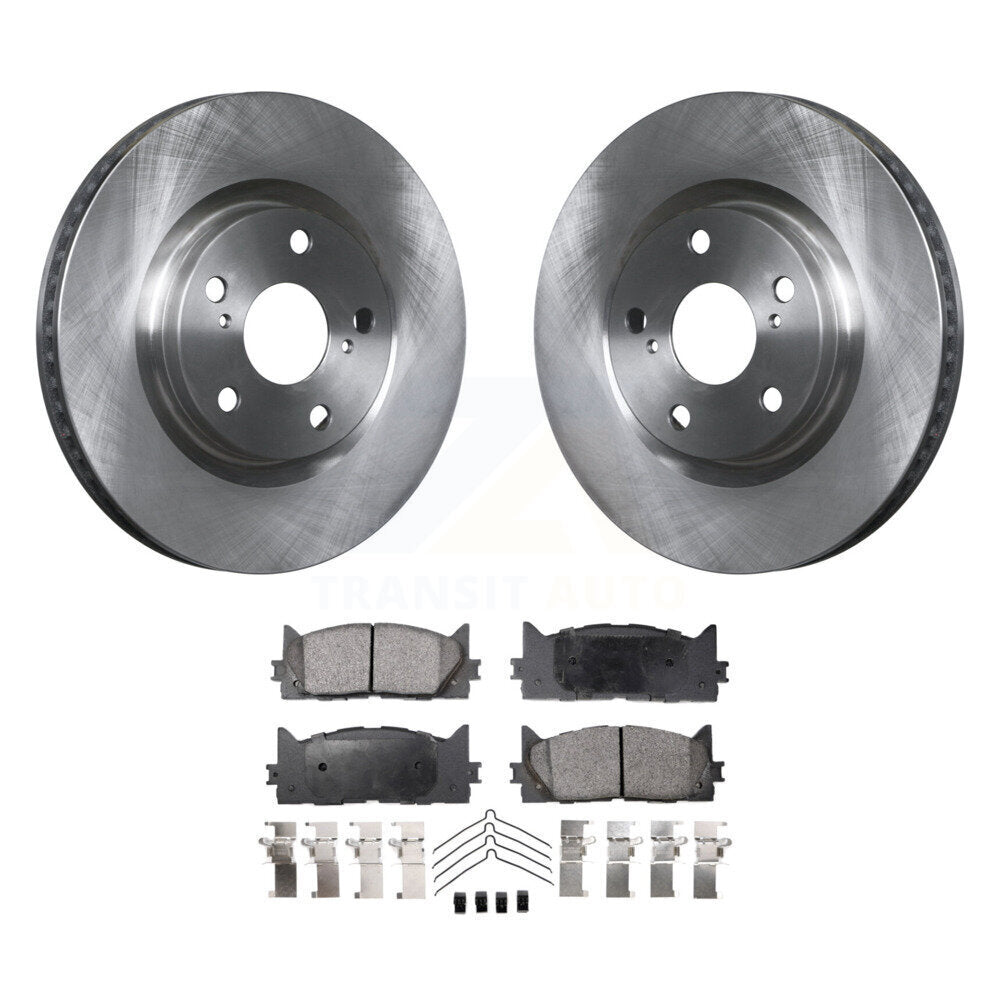 Kit de plaquettes semi-métalliques de Rotor de frein à disque avant, pour Toyota Camry Lexus ES350 Avalo