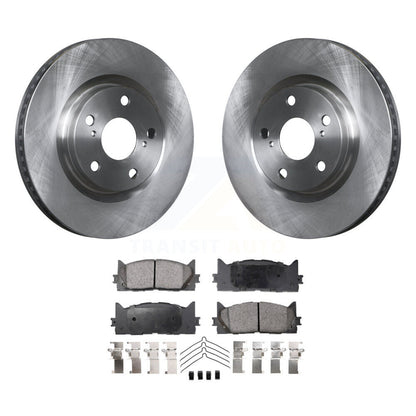 Kit de plaquettes semi-métalliques de Rotor de frein à disque avant, pour Toyota Camry Lexus ES350 Avalo