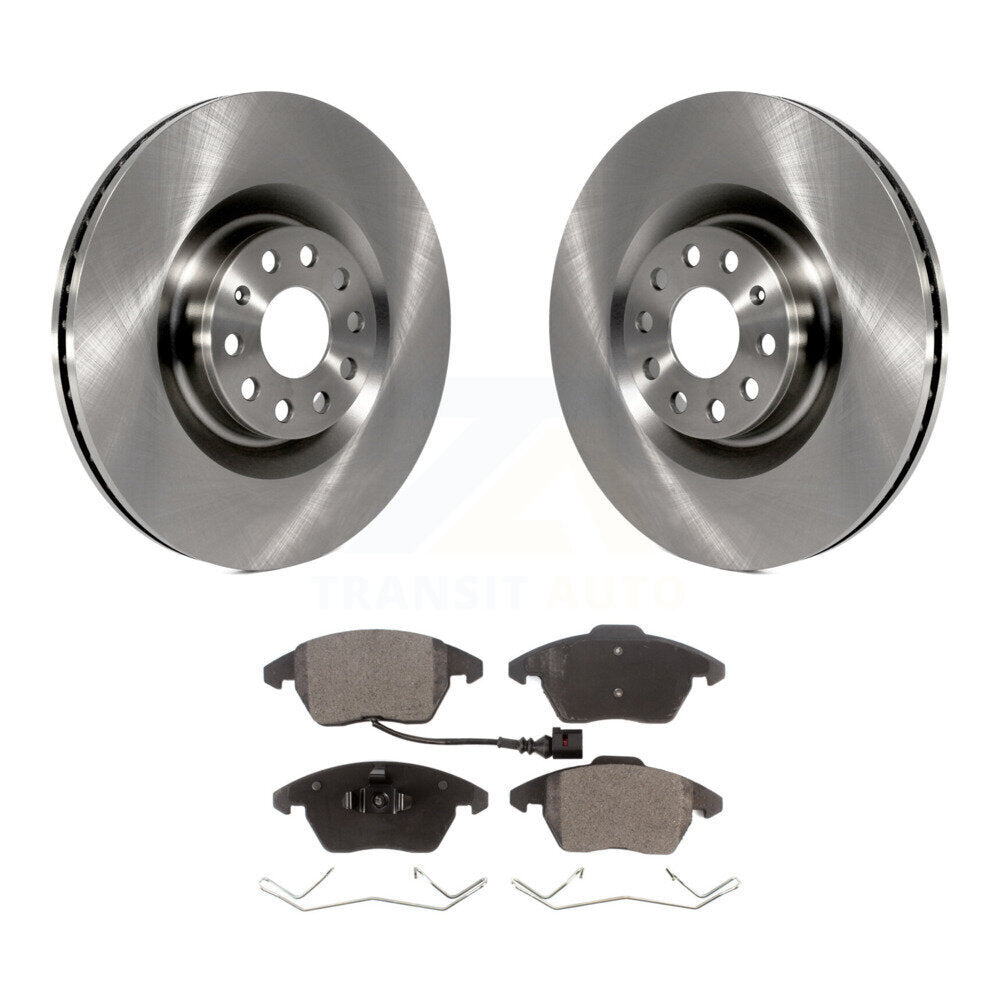 Kit de plaquettes de frein à disque avant, Rotors semi-métalliques, pour Volkswagen Golf CC GTI Audi A
