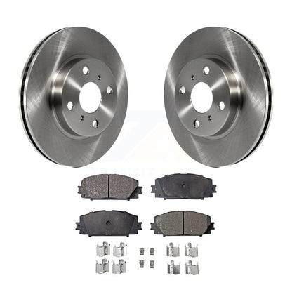 Rotor de frein à disque avant et Kit de plaquettes semi-métalliques pour Toyota Yaris Prius C Scion i