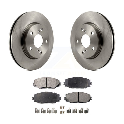 Kit de rotor de frein avant et de plaquettes semi-métalliques pour Toyota RAV4 Prius V Scion xB Lexu