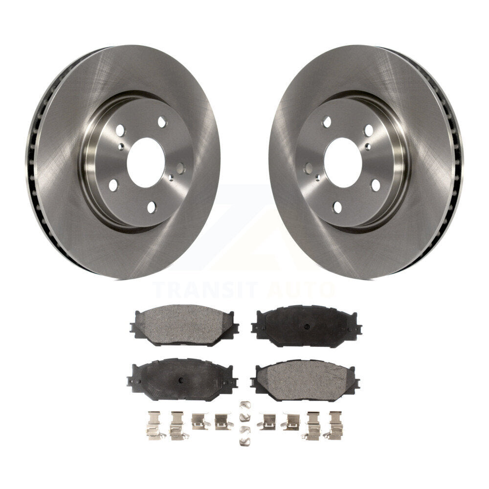 Kit de disques de frein à disque avant et plaquettes semi-métalliques pour Lexus IS250 K8F-100475