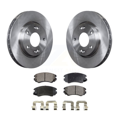 Kit de disques de frein à disque avant et plaquettes semi-métalliques pour Hyundai Elantra