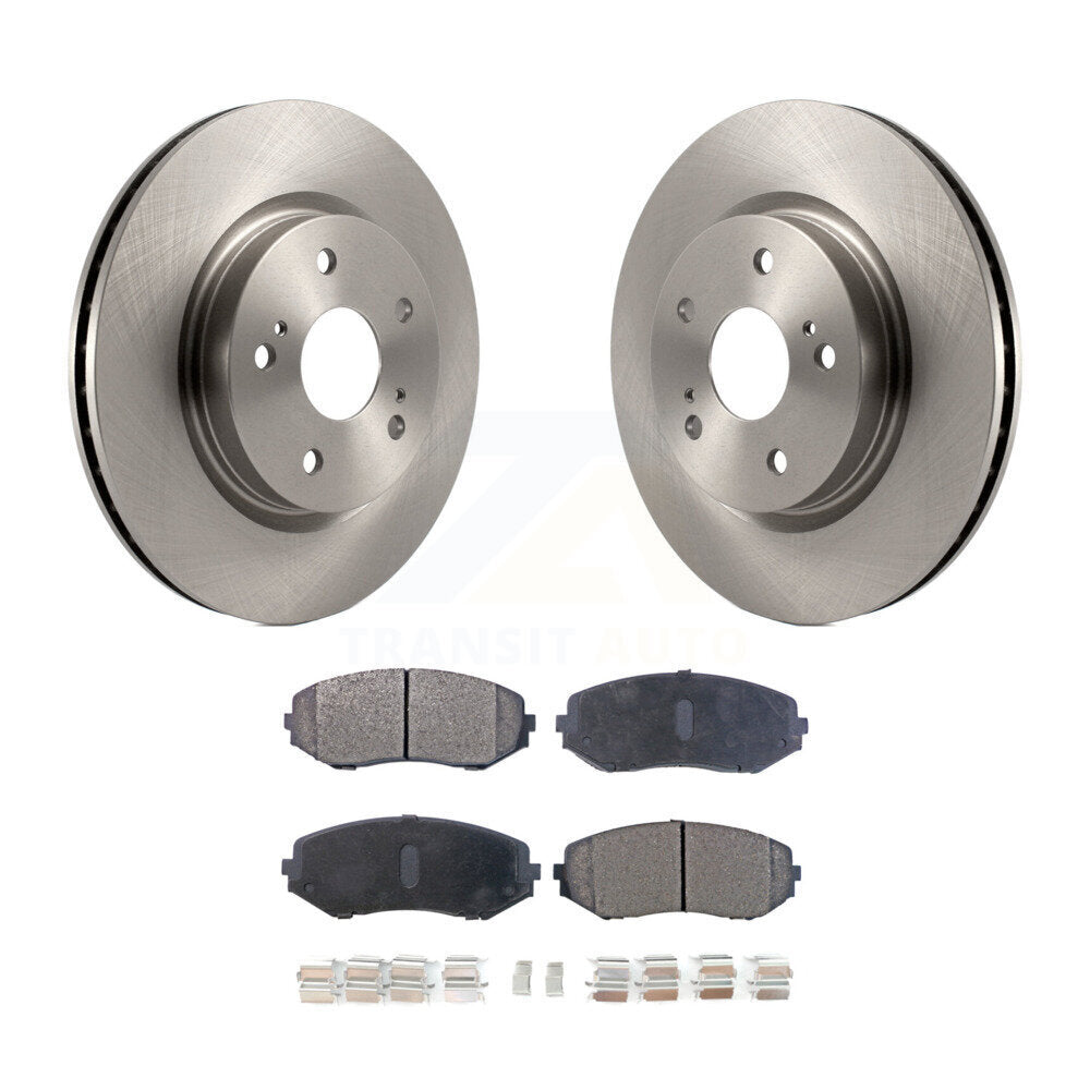 Kit de rotor de frein à disque avant et de plaquettes semi-métalliques pour Suzuki Grand Vitar 2006-2013