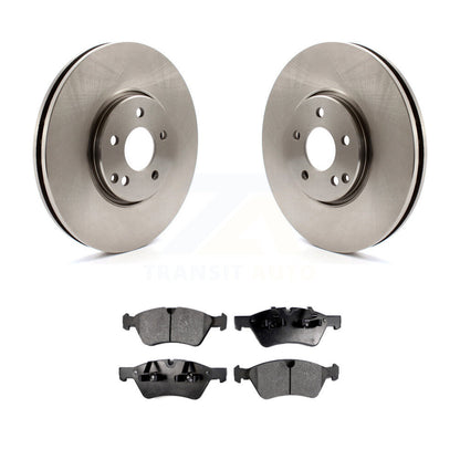 Rotor de frein à disque avant et Kit de plaquettes semi-métalliques pour Mercedes-Benz E550 E500 AW