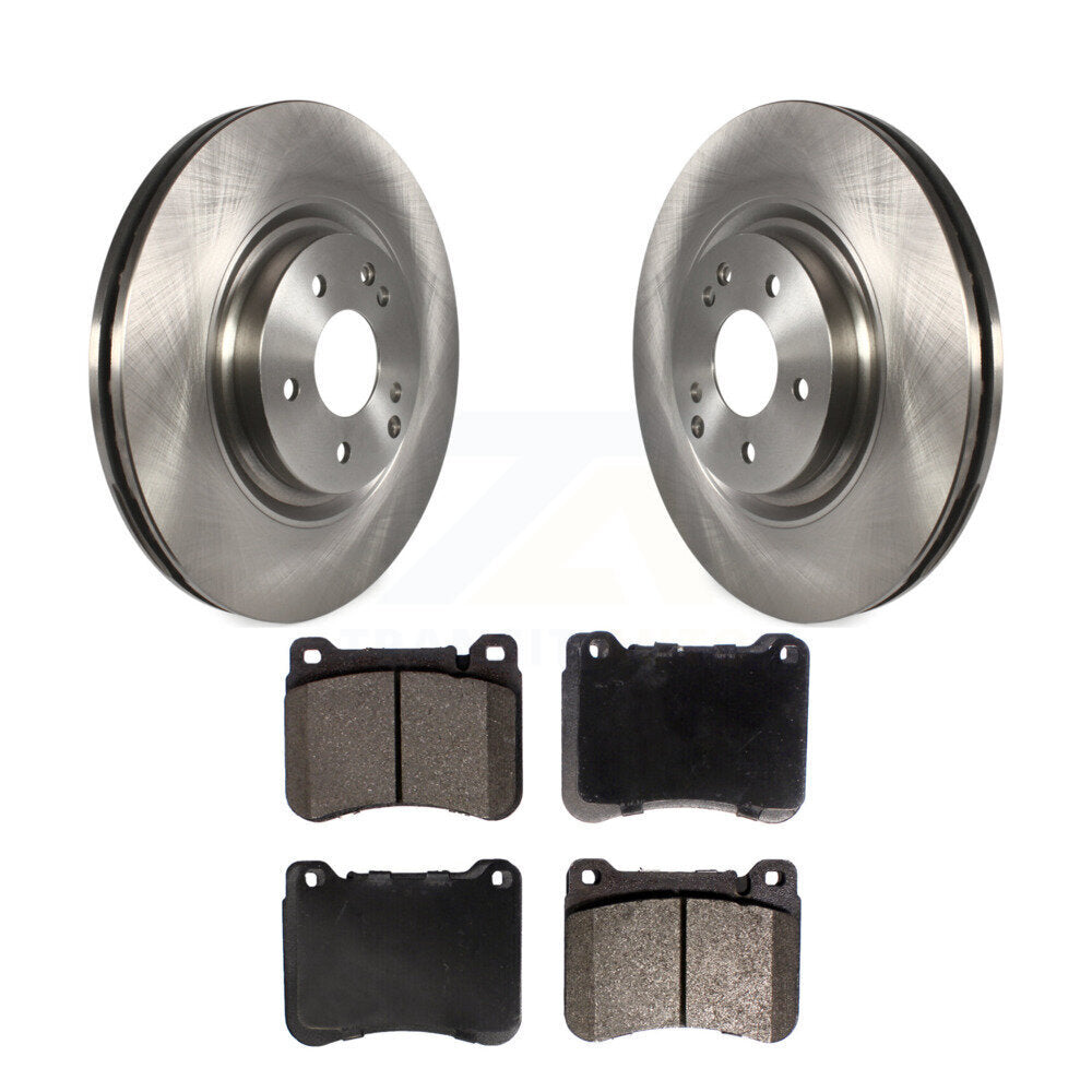 Kit de rotor de frein avant et de plaquettes semi-métalliques pour Mercedes-Benz C230 SLK350 CLK35