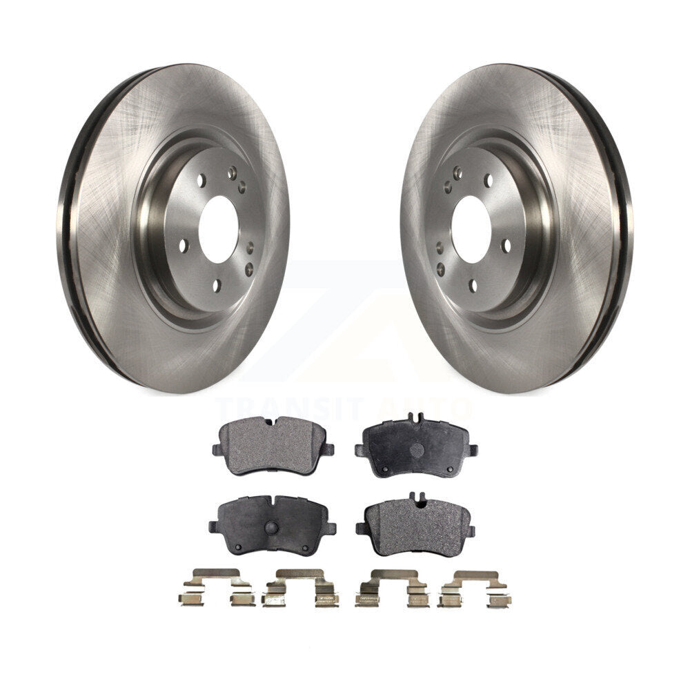 Kit de disques de frein à disque avant et plaquettes semi-métalliques pour Mercedes-Benz SLK280 C32