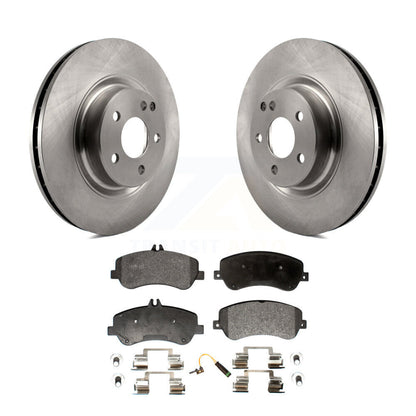 Kit de rotor de frein à disque avant et de plaquettes semi-métalliques pour Mercedes-Benz GLK350 GLK25