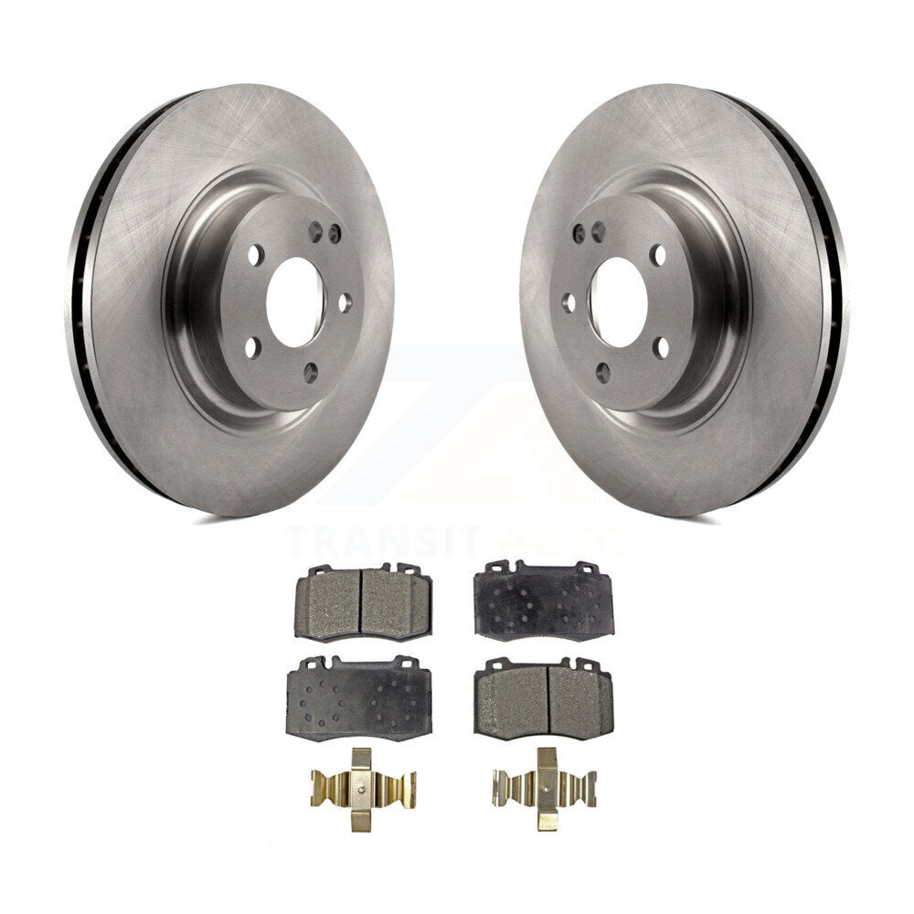Kit de rotor de frein avant et de plaquettes semi-métalliques pour Mercedes-Benz CLS550 CLS500 E55