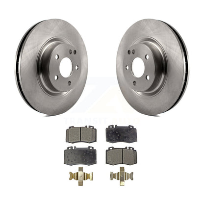 Kit de rotor de frein avant et de plaquettes semi-métalliques pour Mercedes-Benz CLS550 CLS500 E55