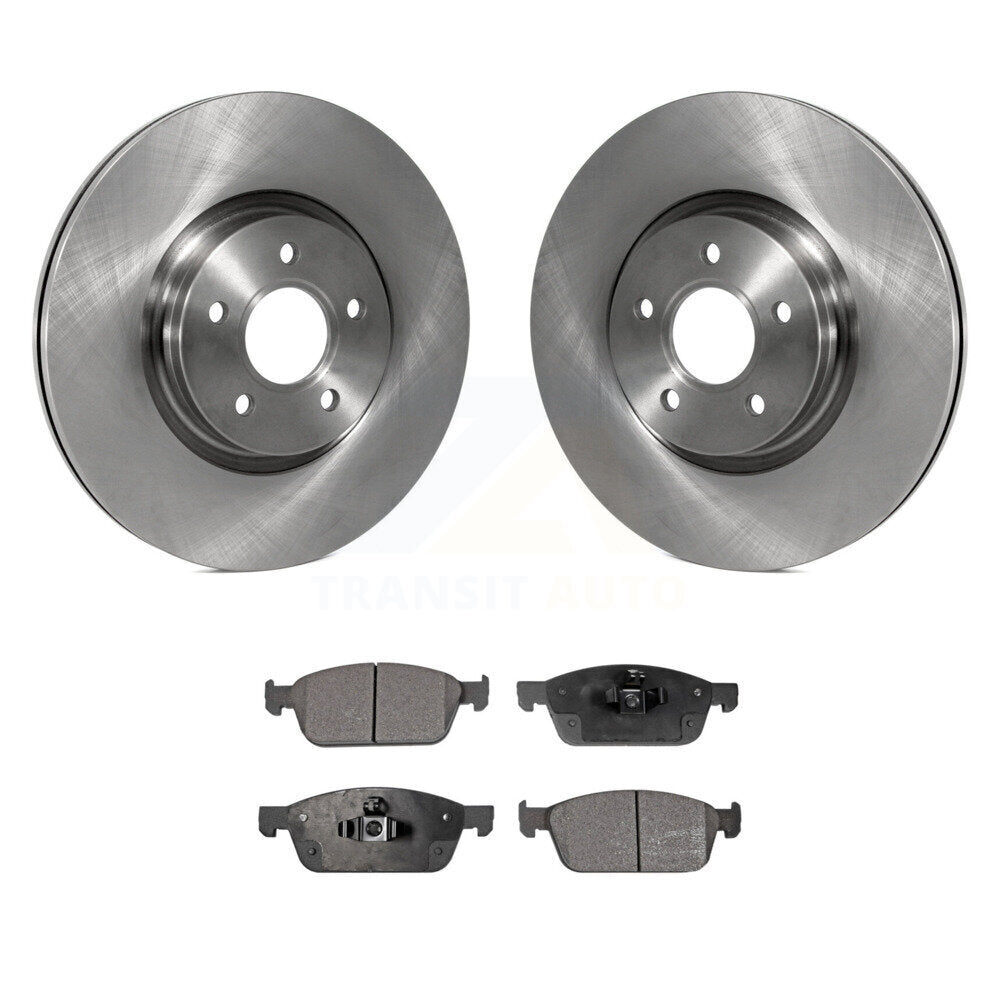 Kit de plaquettes de frein semi-métalliques pour Rotors de frein avant, pour Ford Escape Transit Connect Lincol
