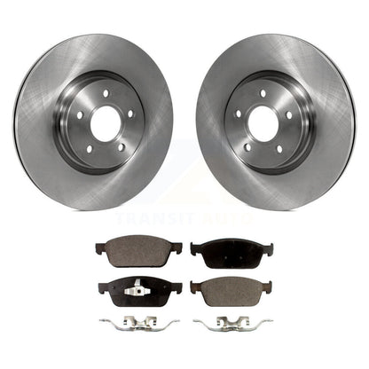 Kit de plaquettes semi-métalliques de rotor de frein avant pour Ford Focus avec un diamètre de 320 mm